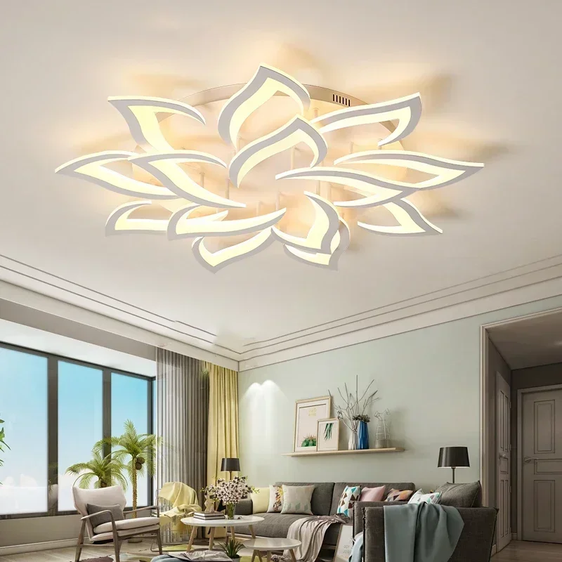 Interior Design Kitchen And Living Room - Lampadario a LED di design a