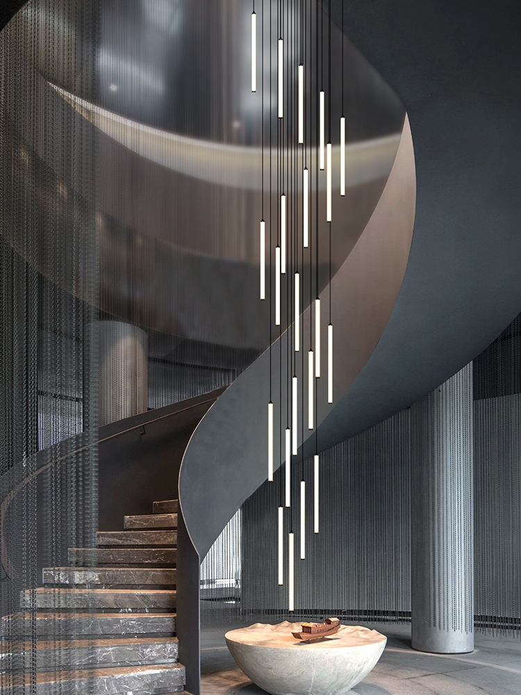 Lampadario a strisce nordico L - Interior Design Elements recensione e prezzo