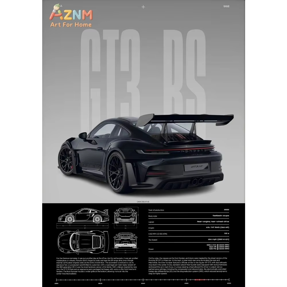 Poster Minimalista di Auto Spo - Interior Designer recensione e prezzo