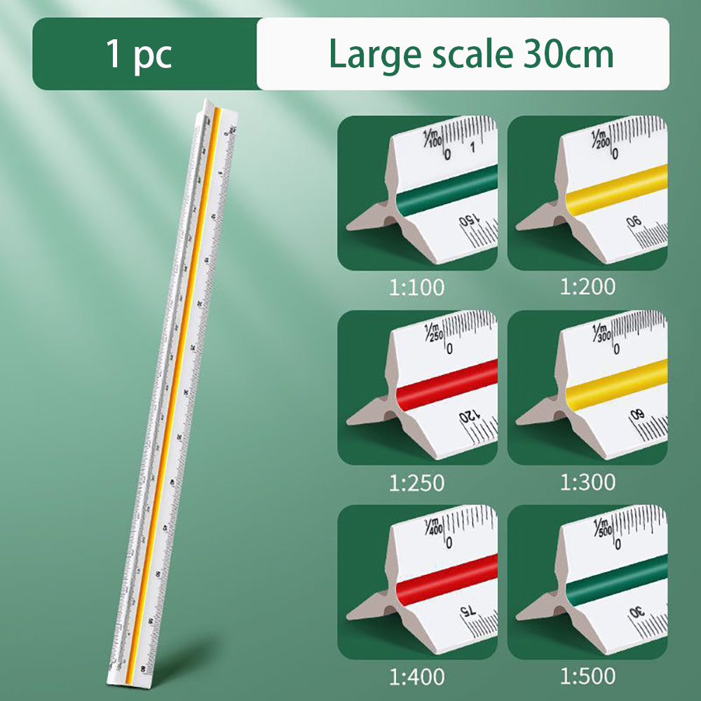 Righello triangolare da 30 cm, - Interior Design Usa recensione e prezzo
